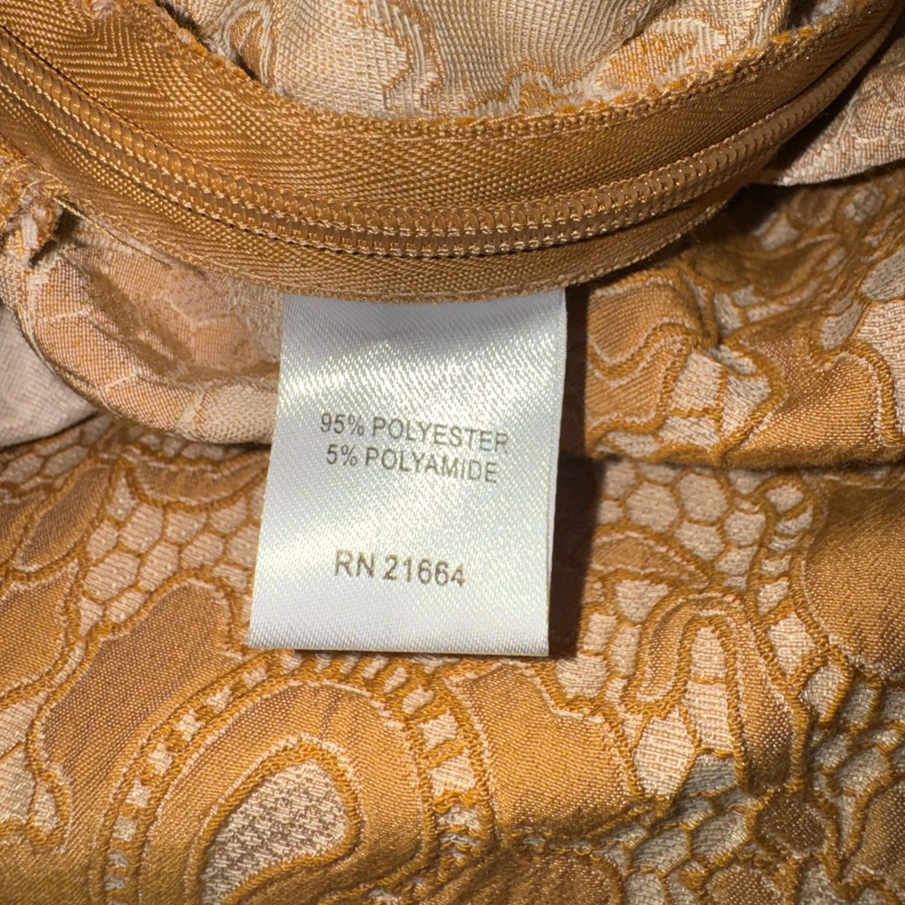 Paperwhite Tan Lace Ankle Pants – Size 10 - Picture 7 of 7